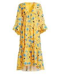 Borgo de Nor - Iris Printed High-Low Dress at Saks Fifth Avenue