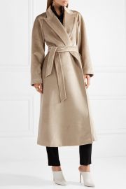 Bormio belted alpaca coat at Net A Porter