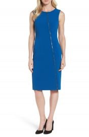 Boss Danafea Zip Detail Sheath Dress  Nordstrom Exclusive at Nordstrom