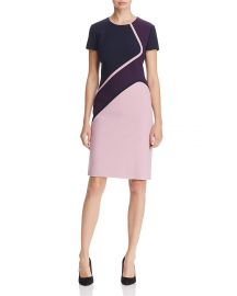 Boss Dukatia Color-Block Dress at Bloomingdales