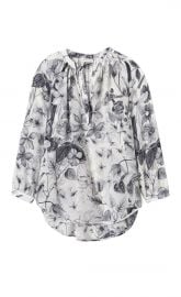 Botanical Print Blouse at Rebecca Taylor