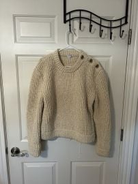 Bottega Veneta Bottega Veneta chunky sweater with gold buttons Grailed at Grailed