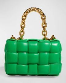 Bottega Veneta Chain CassetteampnbspPadded Intrecciato Crossbody Bag at Neiman Marcus