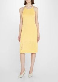 Bottega Veneta Fringe Knit Sheath Dress - at Bergdorf Goodman