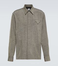 Bottega Veneta Melange shirt at Mytheresa