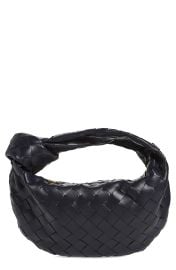 Bottega Veneta Mini Jodie Leather Hobo in Teal Washed Gold at Nordstrom