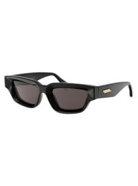 Bottega Veneta Rectangle Frame Sunglasses at Cettire