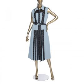 Bottega Veneta Sleeveless Lace Dress at Janet Mandell