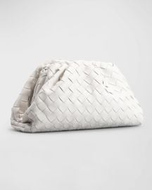 Bottega Veneta Teen Intrecciato Pouch Clutch Bag at Neiman Marcus