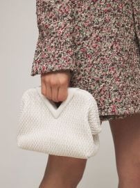 Bottega Veneta The Point Small Quilted Leather Pouch at Luisaviaroma