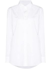 Bottega Veneta V-detail Poplin Shirt - at Farfetch