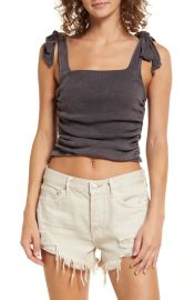 Boulevard Cotton Crop Top by Free People at Nordstrom