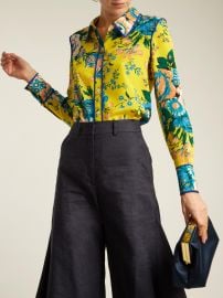 Bournier Floral Print Blouse by Diane von Furstenberg at Matches