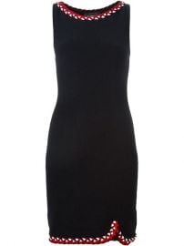 Boutique Moschino Sleeveless Dress With Braided Details - at Farfetch