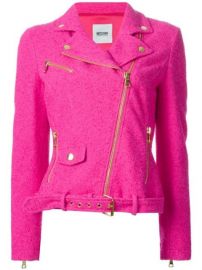 Boutique Moschino Tweed Biker Jacket - Farfetch at Farfetch