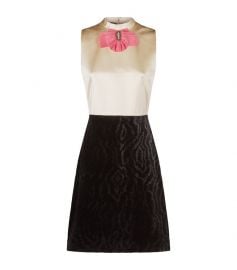 Bow Brooch Sleeveless Dress at Harrods