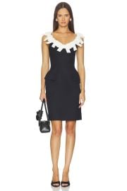 Bow Detail U-neck Dress at Revolve