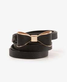 Bow Skinny Hip Belt at Forever 21