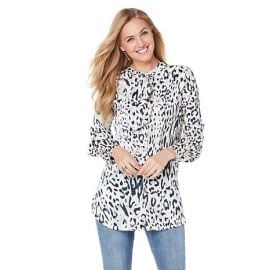 Bow Tie Blouse at HSN