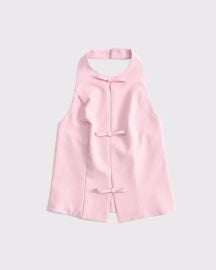 Bow Tie-Front Halter Top at Abercrombie