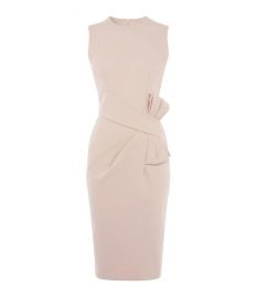 Bow Waist Midi Dress at Karen Millen