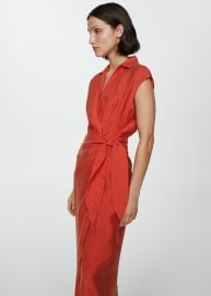 Bow modal dress - Woman MANGO USA at Mango