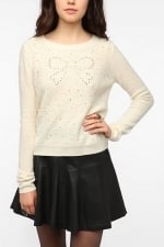 Bow sweater from Urban Outfitters at Urban Outfitters