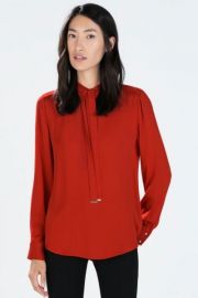 Bowed Blouse at Zara