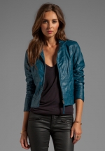 Bowen faux leather jacket by BB Dakota at Revolve