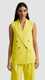 Bowery Vest in Seasonless Wool Women39s Vest Argent at Argent