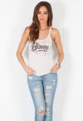 Bowie Stars Tank top by Chaser at Singer 22