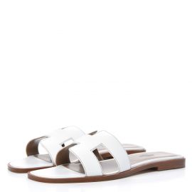 Box Calfskin Oran Sandals by Hermes at Fashionphile