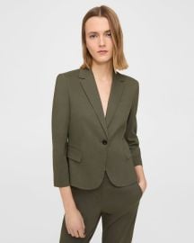 Boxy Blazer in Good Linen at Theory