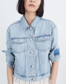 Boxy Crop Jean Jacket at Madewell