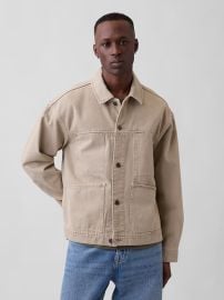 Boxy Icon Denim Jacket Gap Factory at Gap Factory