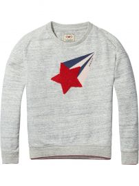 Boxy Sweat Shirt at Scotch & Soda