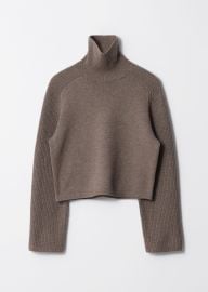 Boxy Turtleneck Jumper - Brown - Sweaters - amp Other Stories US at & Other Stories