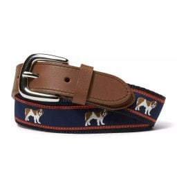 Boy Navy Saint Bernard Dog Belt by Janie and Jack at Janie and Jack