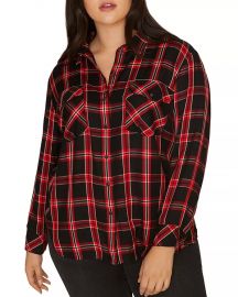 Boyfriend Plaid Shirt at Bloomingdales