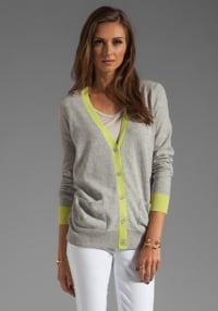 Boyfriend cardigan by Autumn Cashmere at Revolve