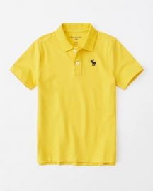 Boys Icon Stretch Polo at Abercrombie