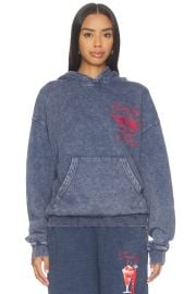 Boys Lie X Loverboy Flirty Shirley Racer Hoodie In Navy at Revolve