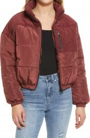 Bp. Mix Media Puffer Jacket at Nordstrom