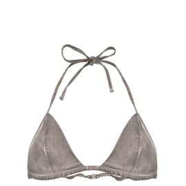 Bra In Foil Stretch Denim Club21com at Club 21