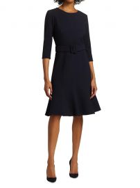 Bracelet Sleeve Flounce Hem Sheath Dress at Saks Fifth Avenue