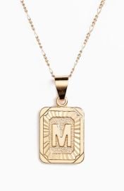 Bracha Initial Pendant Necklace at Nordstrom