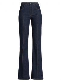 Braided Waist Flare Jeans by Chloe at Saks Fifth Avenue