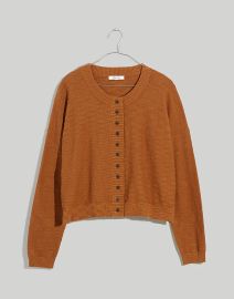 Brampton Crop Cardigan Sweater at Madewell