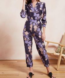 Brand Jumpsuit Bella Vista Cotton Silk - at The Westside