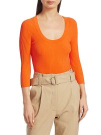 Brandon Rib Knit Top by A L C  at Saks Fifth Avenue